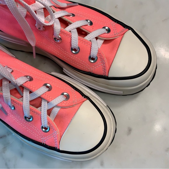Converse Run Star Legacy CX High A05012C, Size 7.5, Electric Blush Pink - Picture 7 of 12